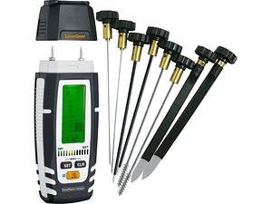 Medidor de Humidade com Sondas DampMaster Compact Pro LASERLINER