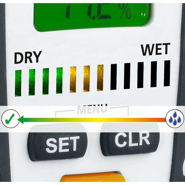 Medidor de Humidade com Sondas DampMaster Compact Pro LASERLINER 3