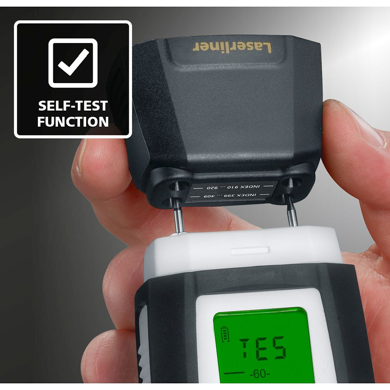 Medidor de Humidade com Sondas DampMaster Compact Pro LASERLINER 5