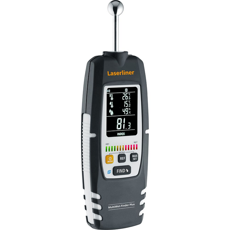 Medidor de Humidade em Materiais MultiWet-Finder Plus LASERLINER 1