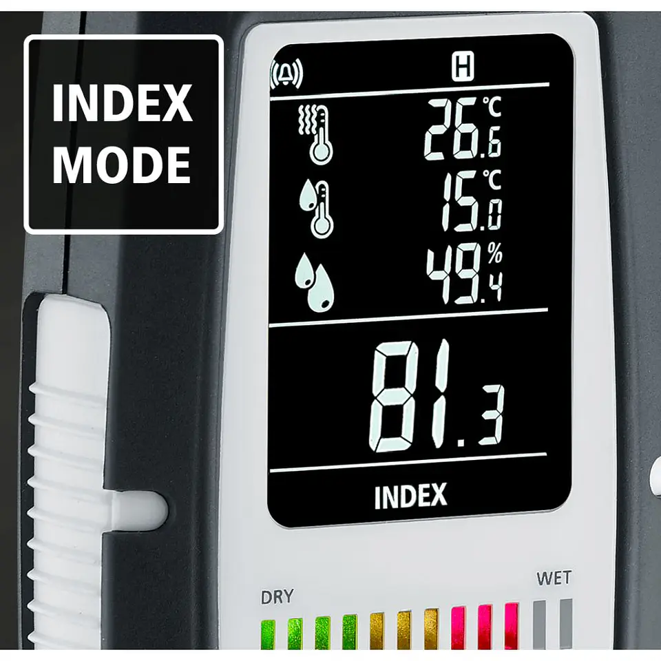 Medidor de Humidade em Materiais MultiWet-Finder Plus LASERLINER 4