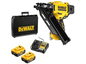 Pregadora de Estruturas 50-90mm XR18V + 2 Baterias XR18V 5,0 Ah DCN930P2 DEWALT