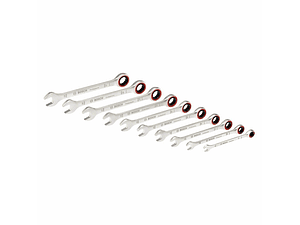 Conjunto de 10 Chaves de boca luneta com roquete BOSCH