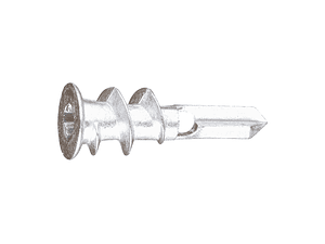 100 Un. Buchas Metálicas para Placas de Gesso (Pladur) 15x37 TAPLAZK INDEX