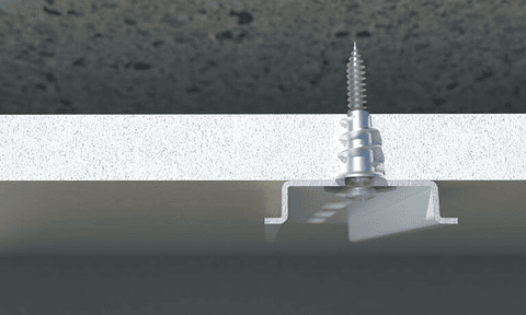 100 Un. Buchas Metálicas para Placas de Gesso (Pladur) 15x37 TAPLAZK INDEX