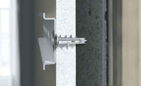 100 Un. Buchas Metálicas com Parafuso para Placas de Gesso (Pladur) 13x32 TAPLAME INDEX