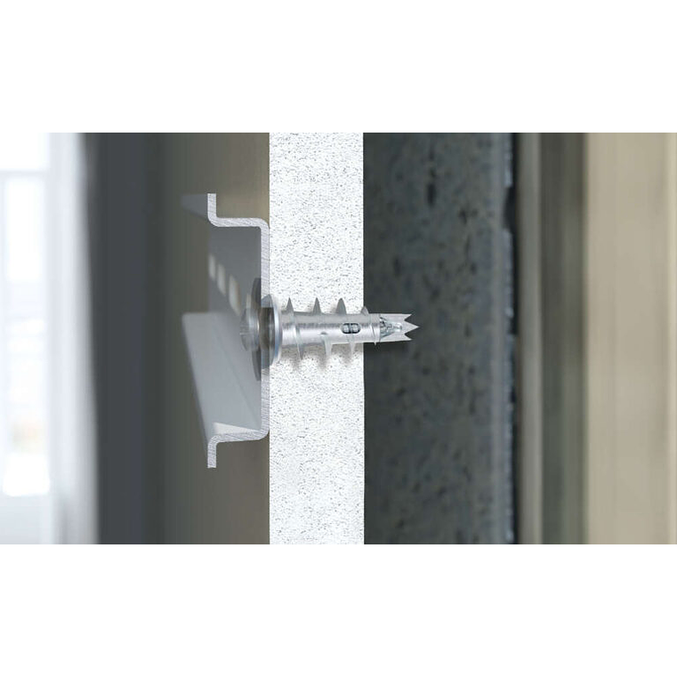 100 Un. Buchas Metálicas com Parafuso para Placas de Gesso (Pladur) 13x32 TAPLAME INDEX 2