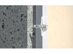 100 Un. Buchas Nylon para Placas de Gesso (Pladur) 10x47 ANCLA47 INDEX