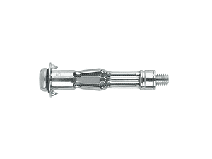 100 Un. Bucha Guarda-Chuva para Pladur Metálica Zincado M6X59 INCO652 INDEX 