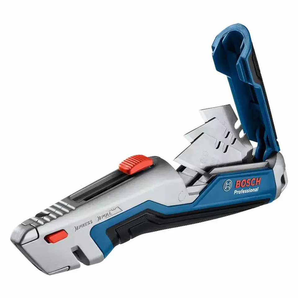 Canivete dobrável x-acto universal com zona de armazenagem BOSCH 2