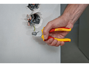 Alicate de corte lateral diagonal VDE 160 mm BOSCH