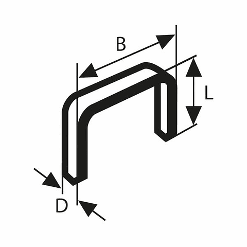 Agrafos Arame Fino TIPO 53 BOSCH