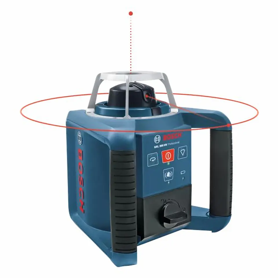 Nivel laser rotativo de linha vermelha GRL 300 HV BOSCH 2