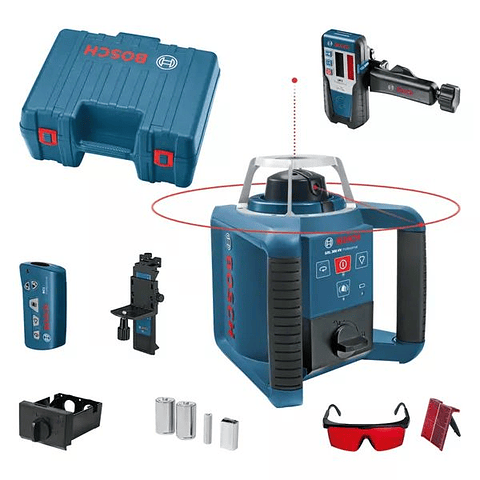 Nivel laser rotativo de linha vermelha GRL 300 HV BOSCH