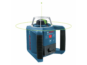 Nivel laser rotativo de linha vermelha GRL 300 HVG + LR 1 G em L-BOXX BOSCH