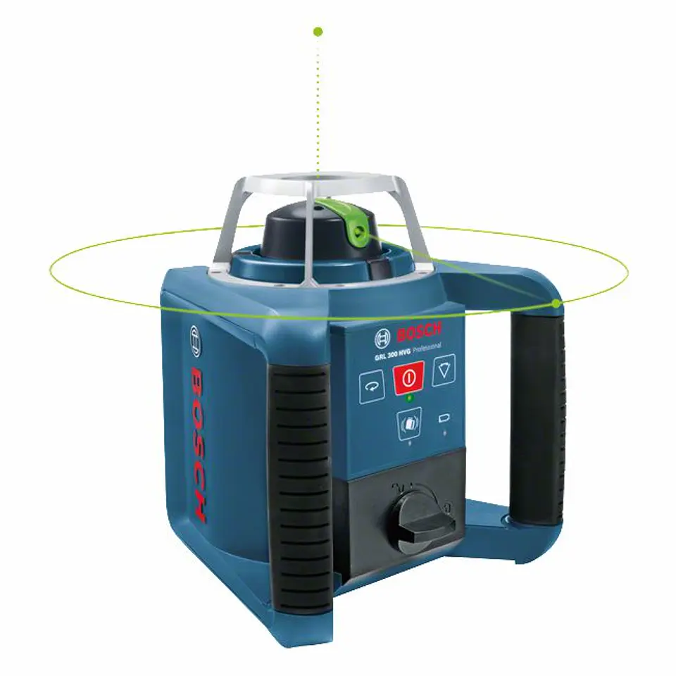 Nivel laser rotativo de linha vermelha GRL 300 HVG + LR 1 G em L-BOXX BOSCH 2