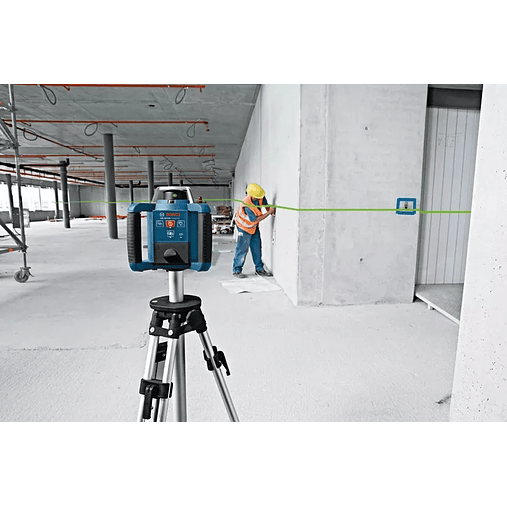 Nivel laser rotativo de linha vermelha GRL 300 HVG + LR 1 G em L-BOXX BOSCH 4