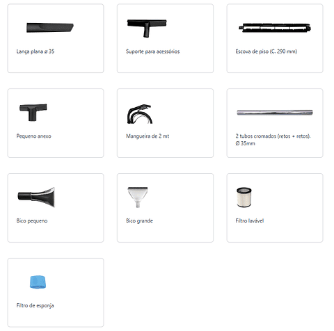 Lavadora de Estofos e Carpetes 20 LT CVC 120 P COMET (EXCLUSIVO ONLINE)