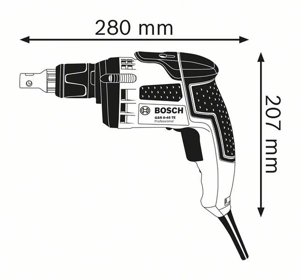 Aparafusadora pladur GSR 6-45 TE BOSCH 2