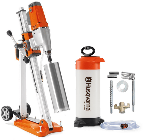 Caroteadora de Diamante com Coluna DMS 240 K1 Husqvarna 