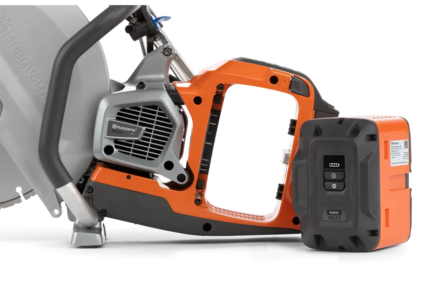 Cortadora de Disco 350mm a Bateria 3 x 93,6V K 1 PACE 14