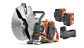 Cortadora de Disco 350mm a Bateria 3 x 93,6V K 1 PACE 14
