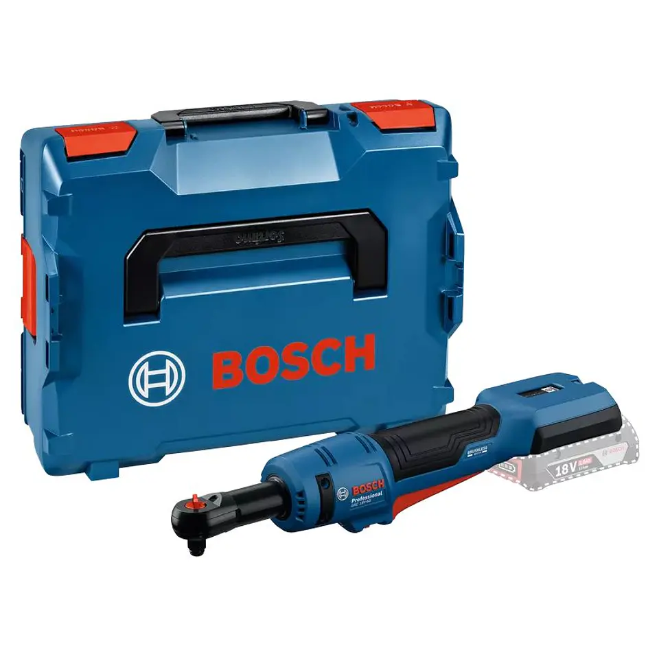 Chave de roquete sem fio GRC 18V-60 + Mala L-BOXX BOSCH 1