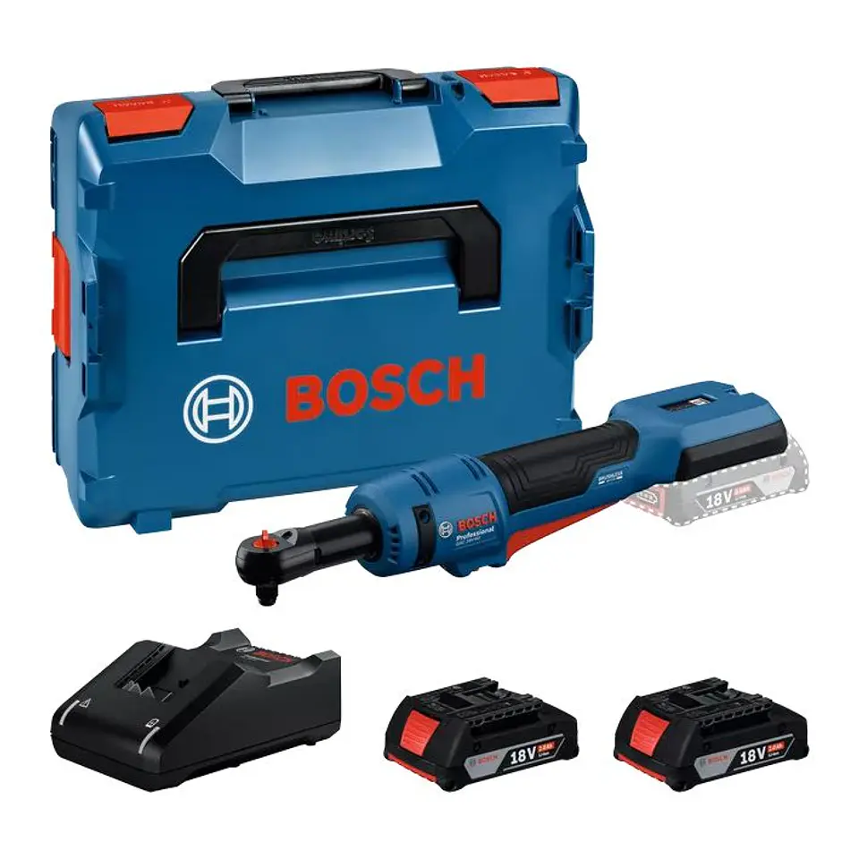 Chave de roquete sem fio GRC 18V-60 + 2 Baterias 18V 2.0Ah BOSCH 1