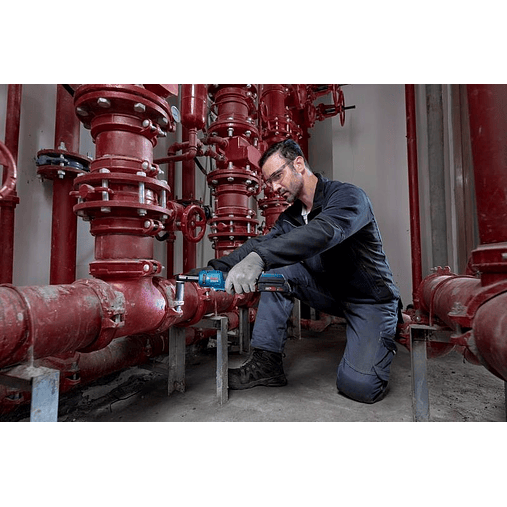 Chave de roquete sem fio GRC 18V-62 + 2 Baterias 18V 2.0Ah BOSCH 8