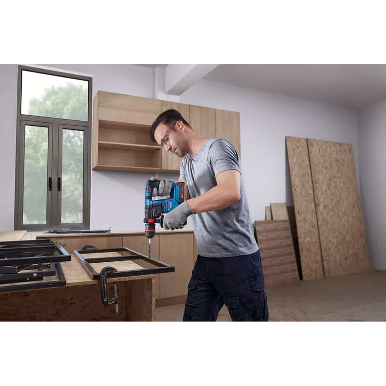 Martelo perfurador SDS Plus sem fio GBH 18V-18 X ONECHUCK BOSCH 9