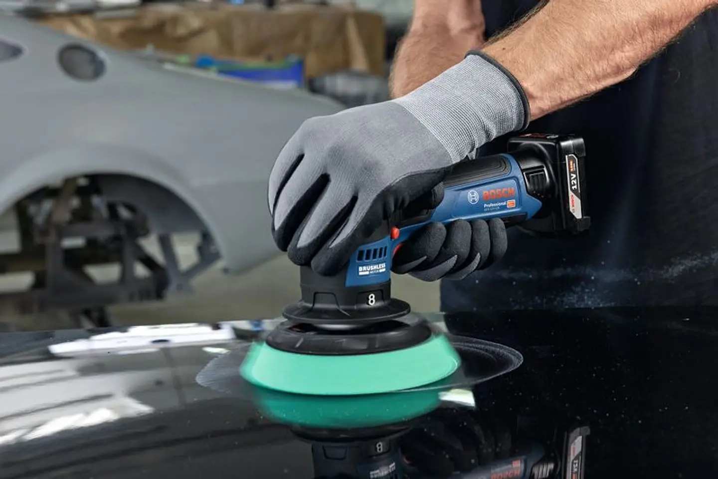 Polidora sem fio GPOX 12V-125 BOSCH 8