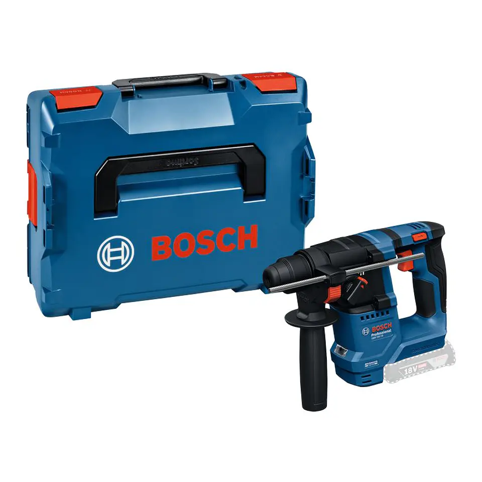 Martelo perfurador SDS Plus sem fio GBH 18V-18 + Mala L-BOXX BOSCH 1