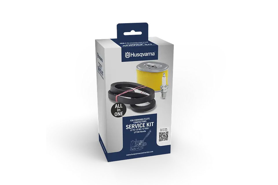 Compactador a Gasolina 420mm + Kit Serviço LF 75 LAT HUSQVARNA  3