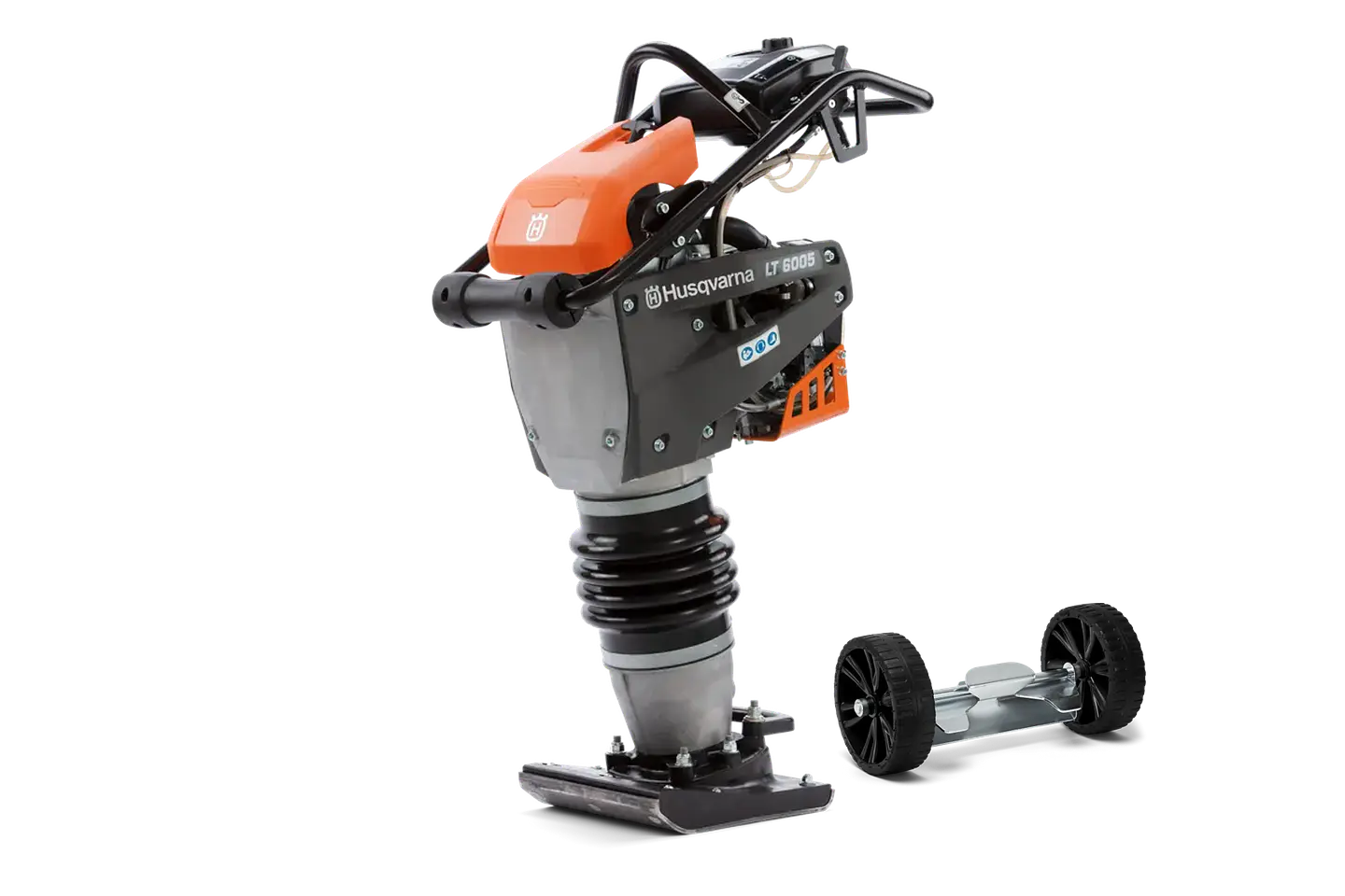 Saltitão Compactador a Gasolina de 230mm + Kit de Rodas LT 6005 HUSQVARNA 1