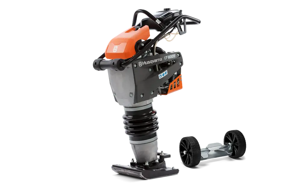 Saltitão Compactador a Gasolina de 230mm + Kit de Rodas LT 6005 HUSQVARNA 1
