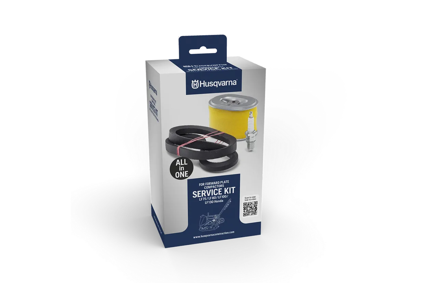 Saltitão Compactador a Gasolina de 230mm + Kit de Serviço LT 6005 HUSQVARNA  3