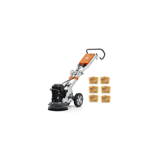 Lixadora/Polidora de Pavimentos + 6 Placas Vari-Grind PG-280 HUSQVARNA 1