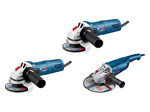 Conjunto de 3 rebarbadoras GWS 22-230 J + 2x GWS 750 BOSCH