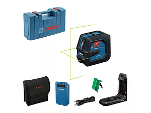 Nivel Laser 2 Linhas verdes GLL 2-20 G + Bataeria 3.7V 3.0Ah XL BOSCH