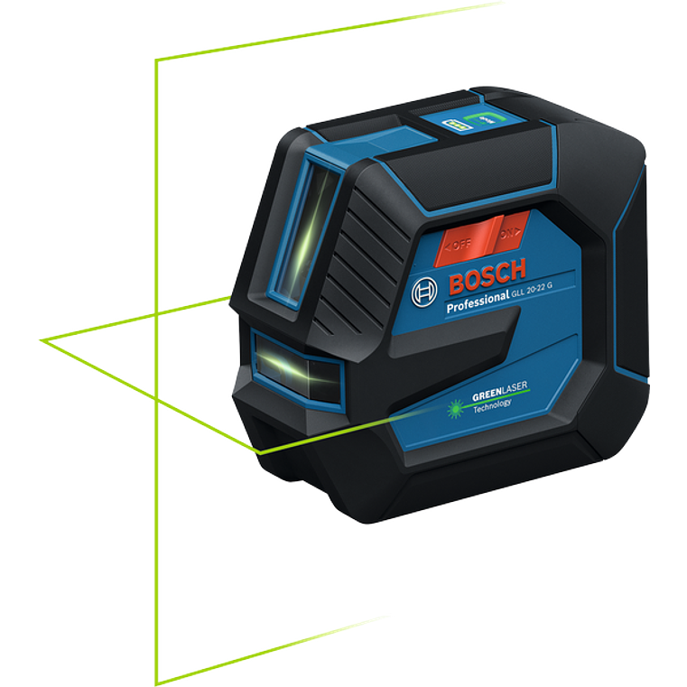 Nivel Laser 2 Linhas verdes GLL 2-20 G BOSCH 2