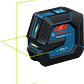 Nivel Laser 2 Linhas verdes GLL 2-20 G + Bataeria 3.7V 3.0Ah XL BOSCH - Thumbnail 2