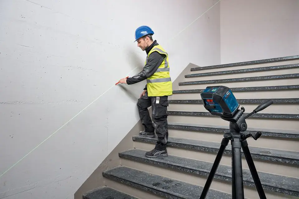Nivel Laser 2 Linhas verdes GLL 2-20 G + Tripé BT 150 BOSCH 4