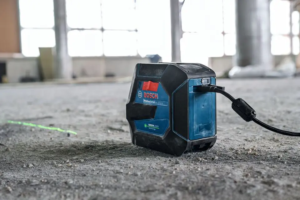 Nivel Laser 2 Linhas verdes GLL 2-20 G + Tripé BT 150 BOSCH 9