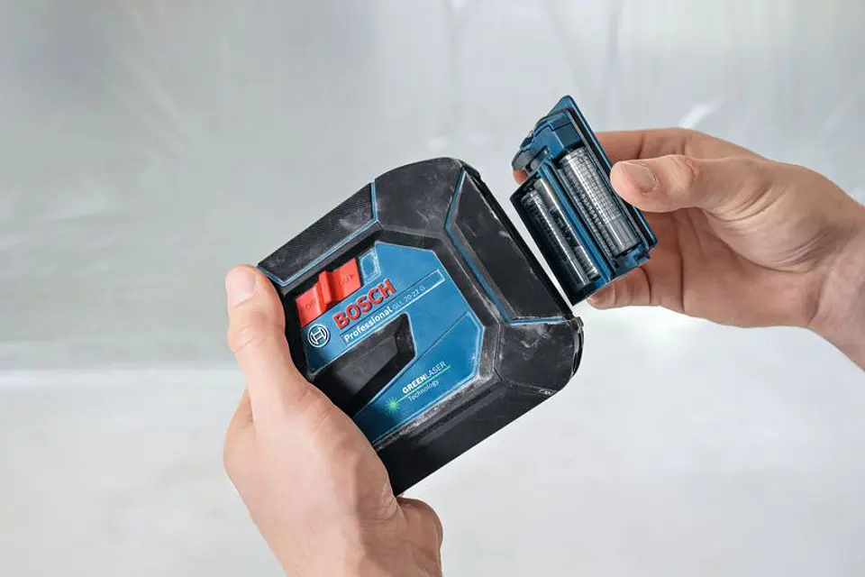 Nivel Laser 2 Linhas verdes GLL 2-20 G + Tripé BT 150 BOSCH 12