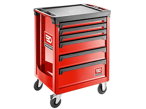 Kit de Carro de Ferramentas de 6 Gavetas + 341 Ferramentas Mecânicas ROLL.6M3A + DWMT45341-1 FACOM + DEWALT