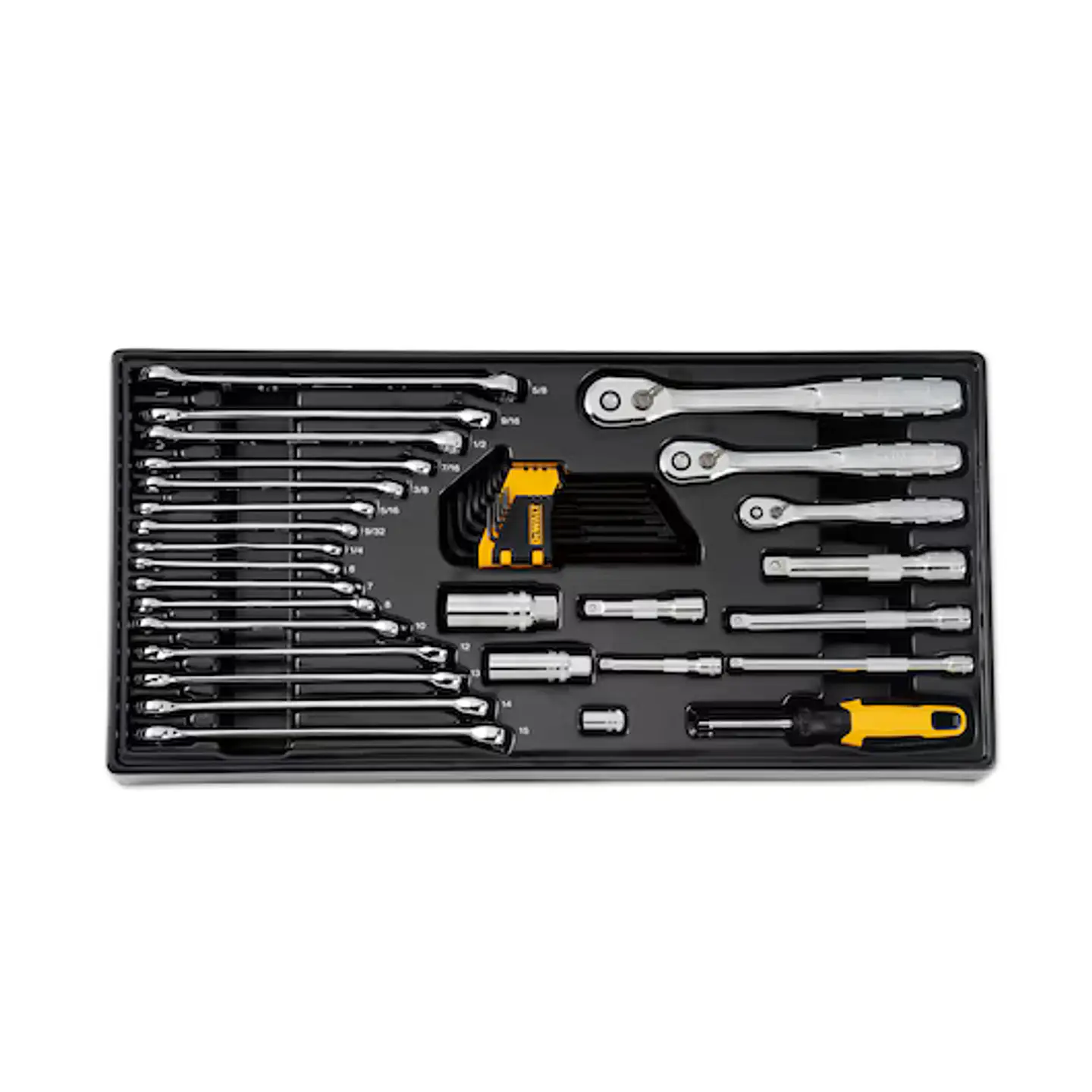 Kit de Carro de Ferramentas de 6 Gavetas + 341 Ferramentas Mecânicas ROLL.6M3A + DWMT45341-1 FACOM + DEWALT 3