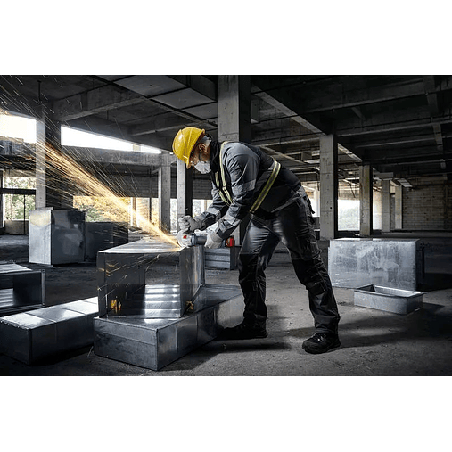 Rebarbadora sem fio GWS 18V-8 (125) + 2x baterias 18V 5.0Ah BOSCH 4