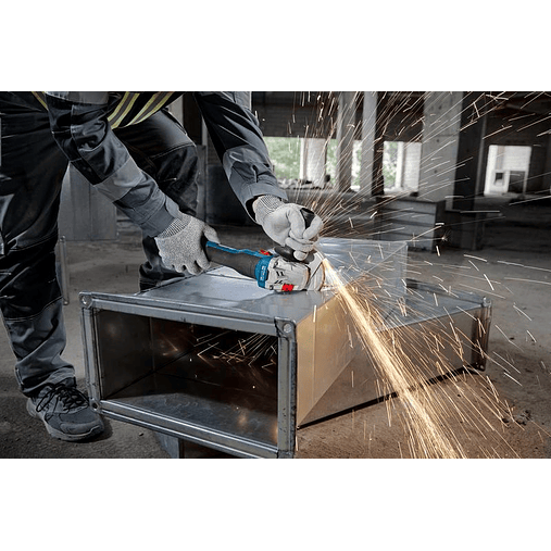 Rebarbadora sem fio GWS 18V-8 (125) + 2x baterias 18V 4.0Ah BOSCH 6