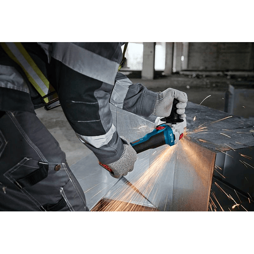 Rebarbadora sem fio GWS 18V-8 (125) + 2x baterias 18V 4.0Ah BOSCH 9