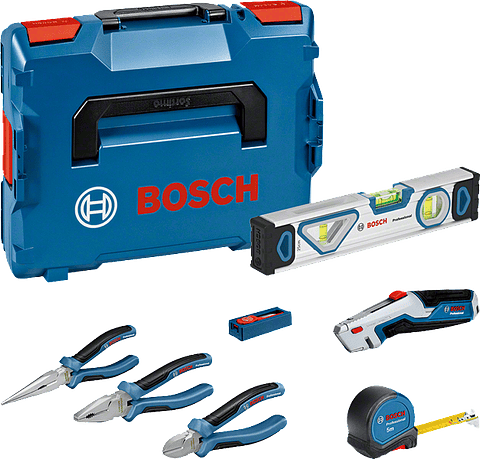 Conjunto 3 alicates e outras ferramentas manuais BOSCH